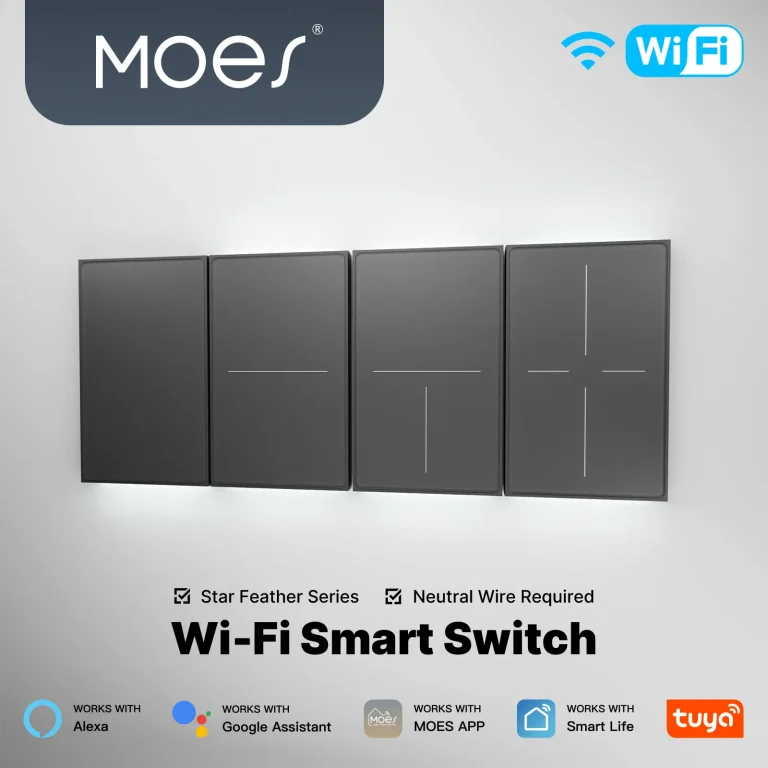 What Is the MOES Star Feather Smart Switch Series?