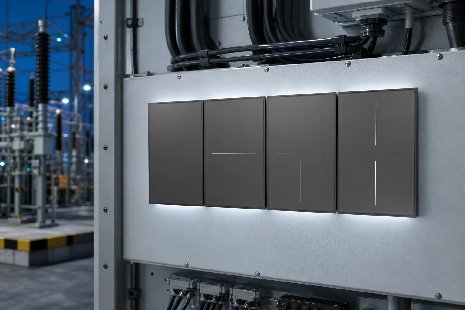 Electrical-panel context for documenting deployment evidence