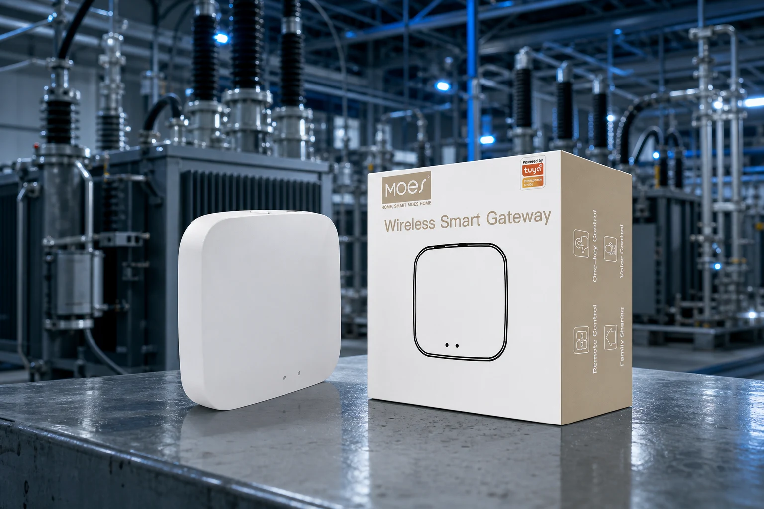 MOES gateway image for distributor selection quotes