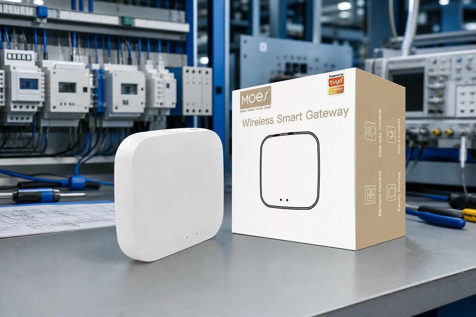 MOES Zigbee smart home gateway example for coordinator-class RFQs