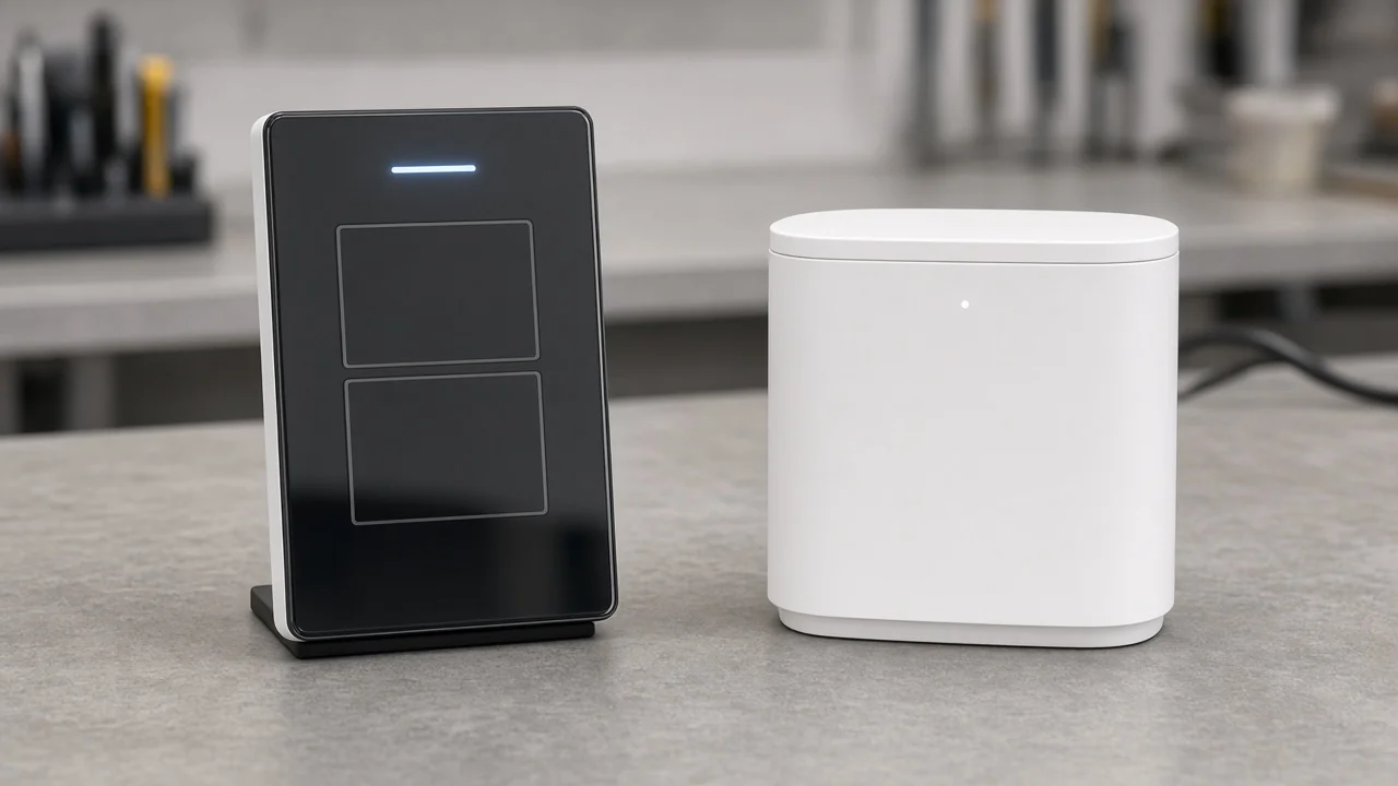 Quote sheet contrasting a smart home endpoint with a hub gateway line