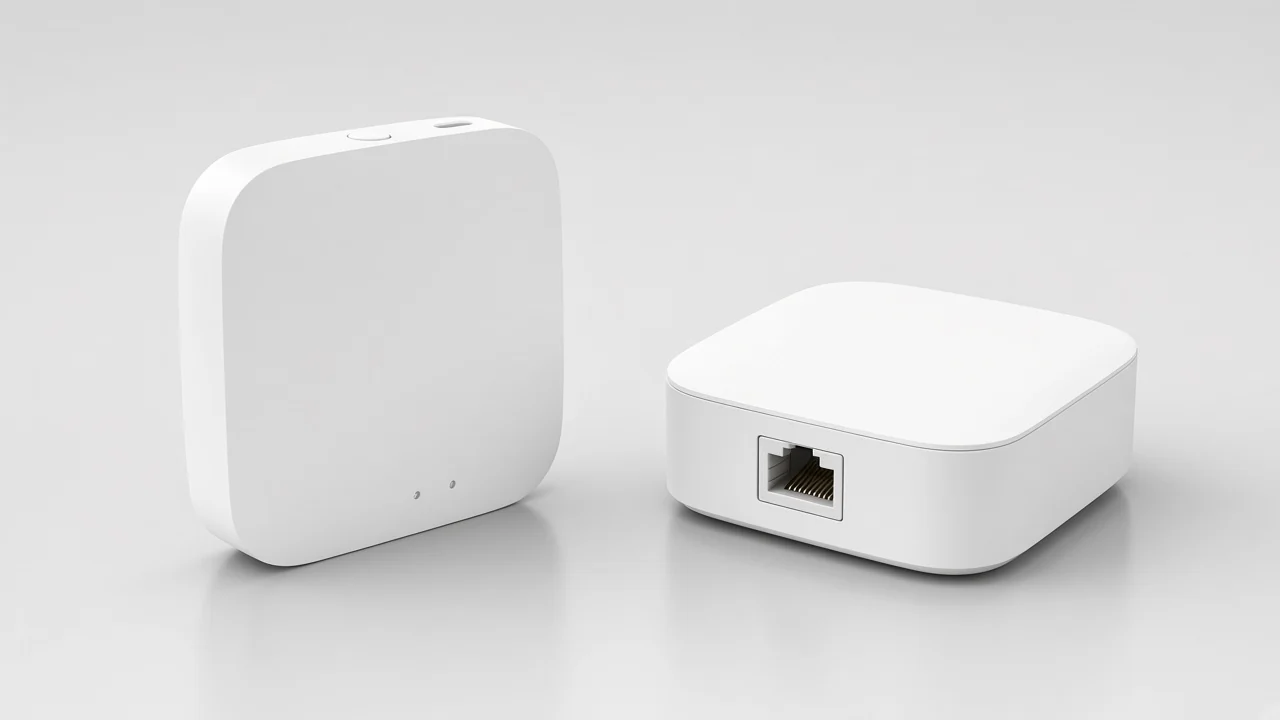 One Zigbee mesh coordinator hub versus a multi-mode hub with several radios listed