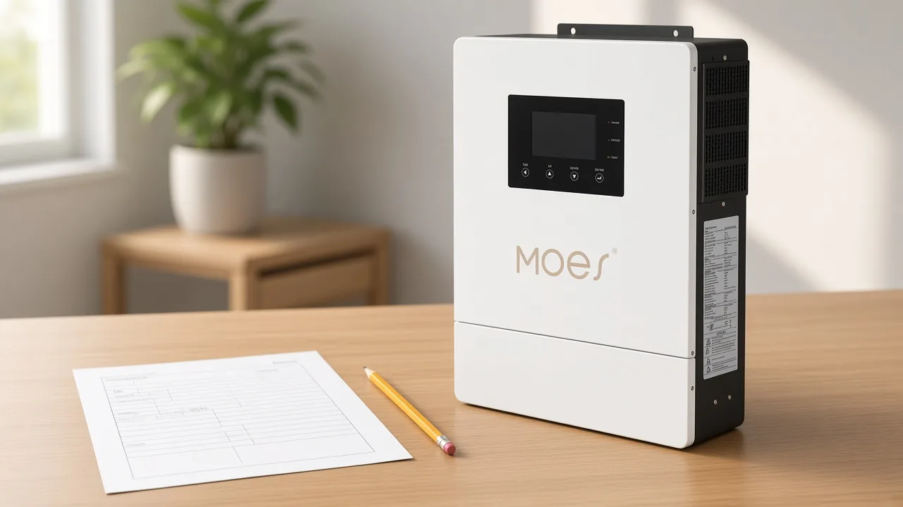 Hybrid inverter on a quoting desk