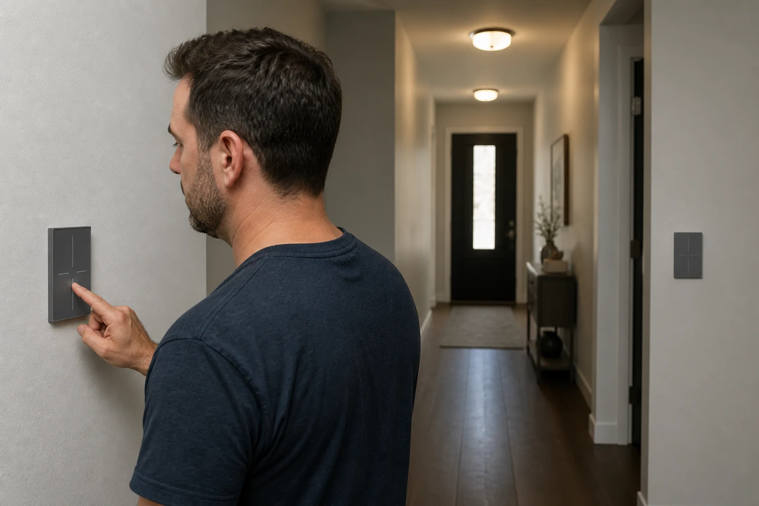 Manual two-location test after cutover before app pairing on a 3-way smart switch install