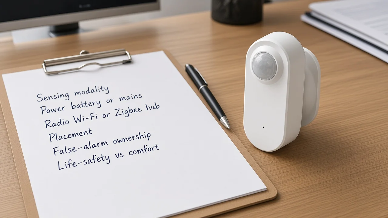 RFQ clipboard listing modality power radio placement false-alarm ownership and life-safety versus comfort