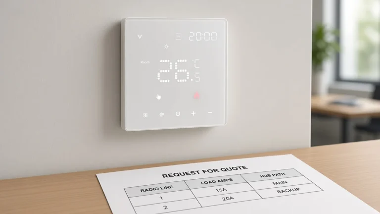 Lock the Zigbee Thermostat as a Wall Climate SKU
